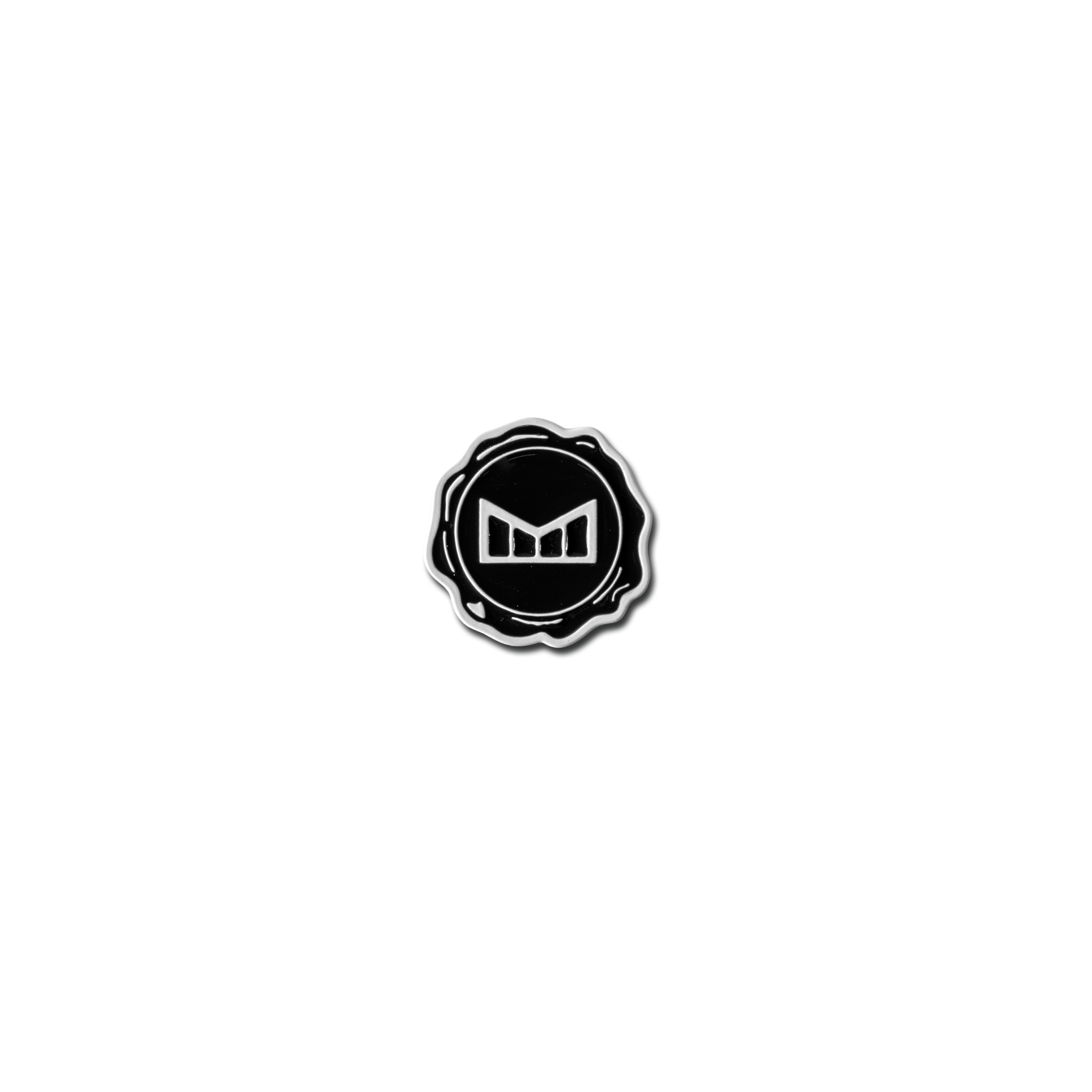 melin Icon Ball Marker - Black/White