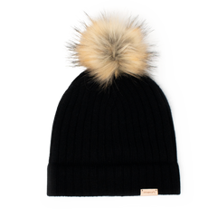 All Day Pom Beanie - Black